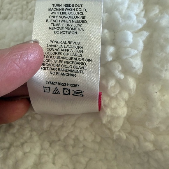 Disney Kids Puffer Jacket - Cream with Floral and Character Print - Picture 7 of 10